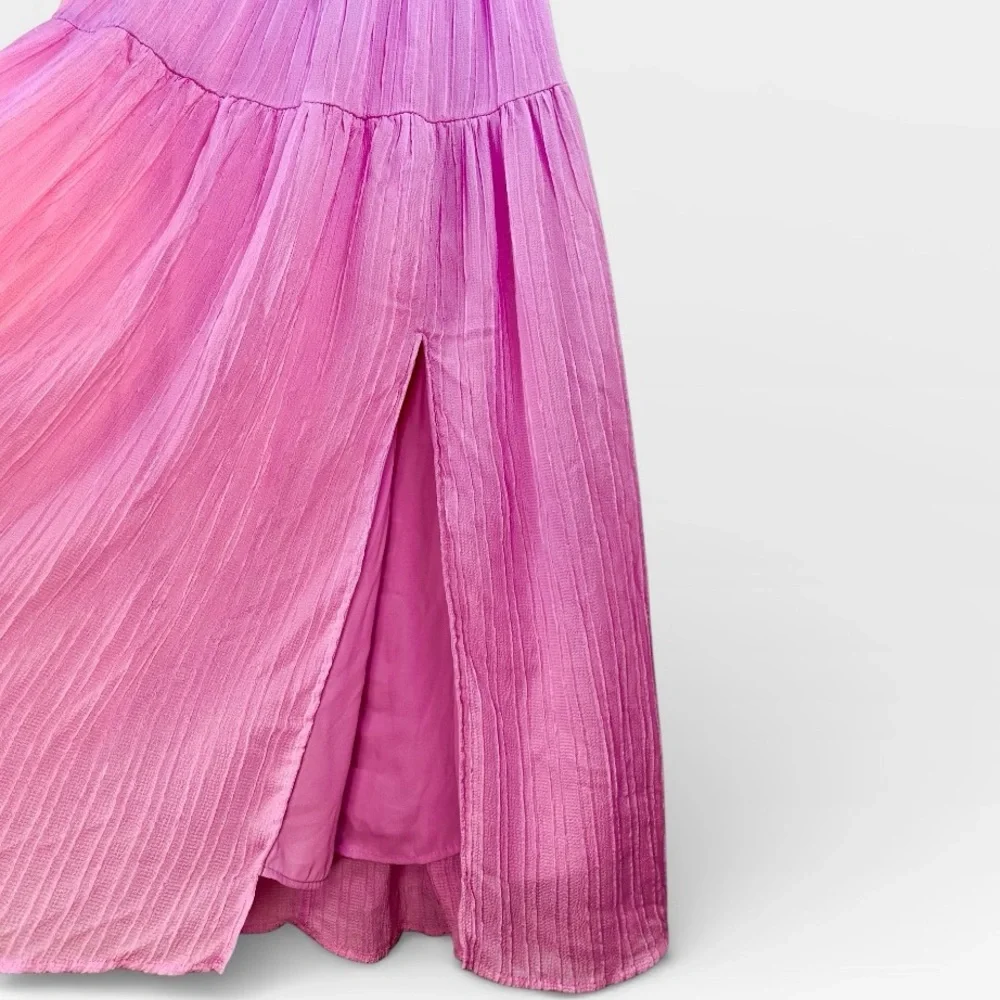 ASTR The Label Halter Neck Midi Maxi Open Back Light Pink SMALL - Picture 7 of 9